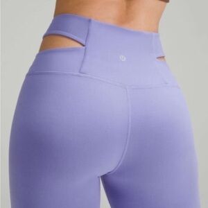 Lululemon Align Cut Out High Rise Short 12 L Dark Lavender